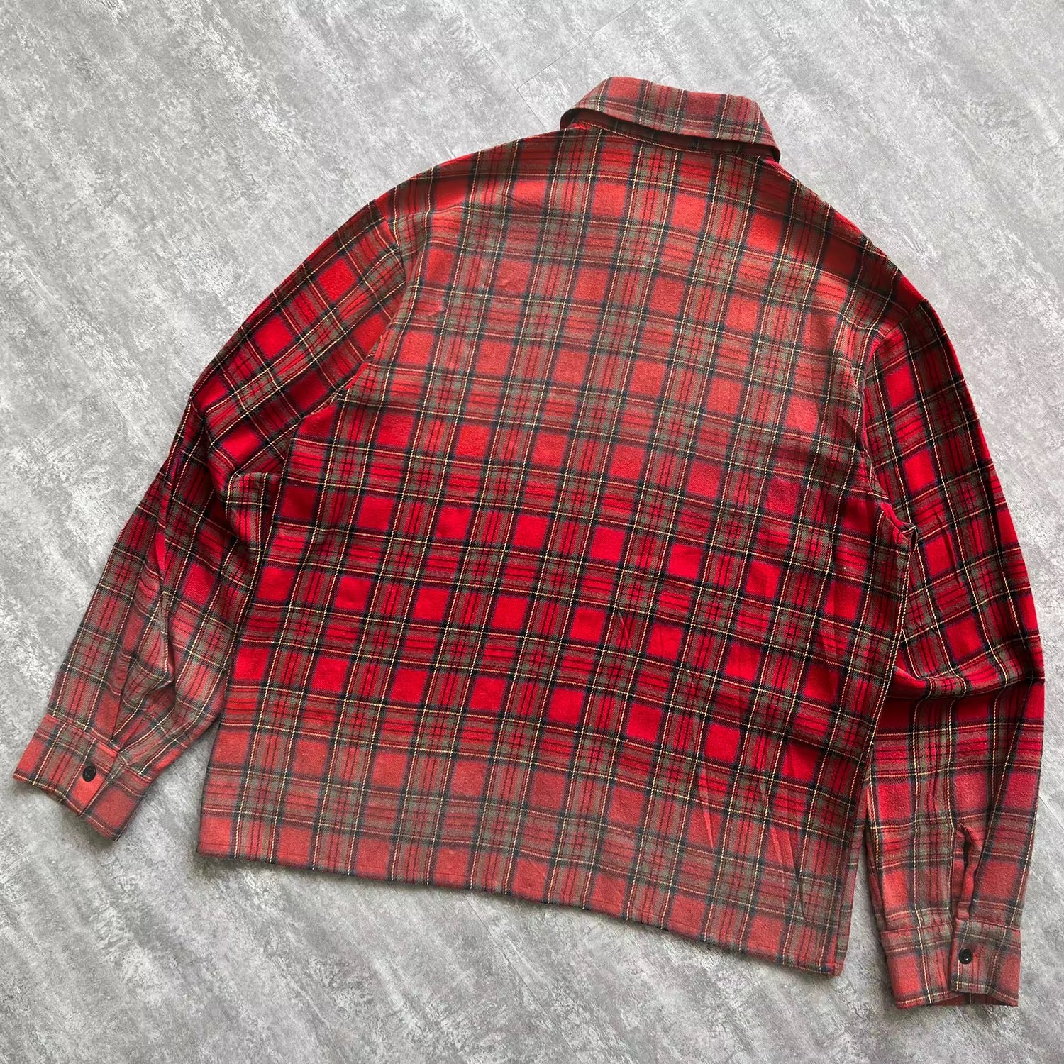 RED/BLACK FLANNEL