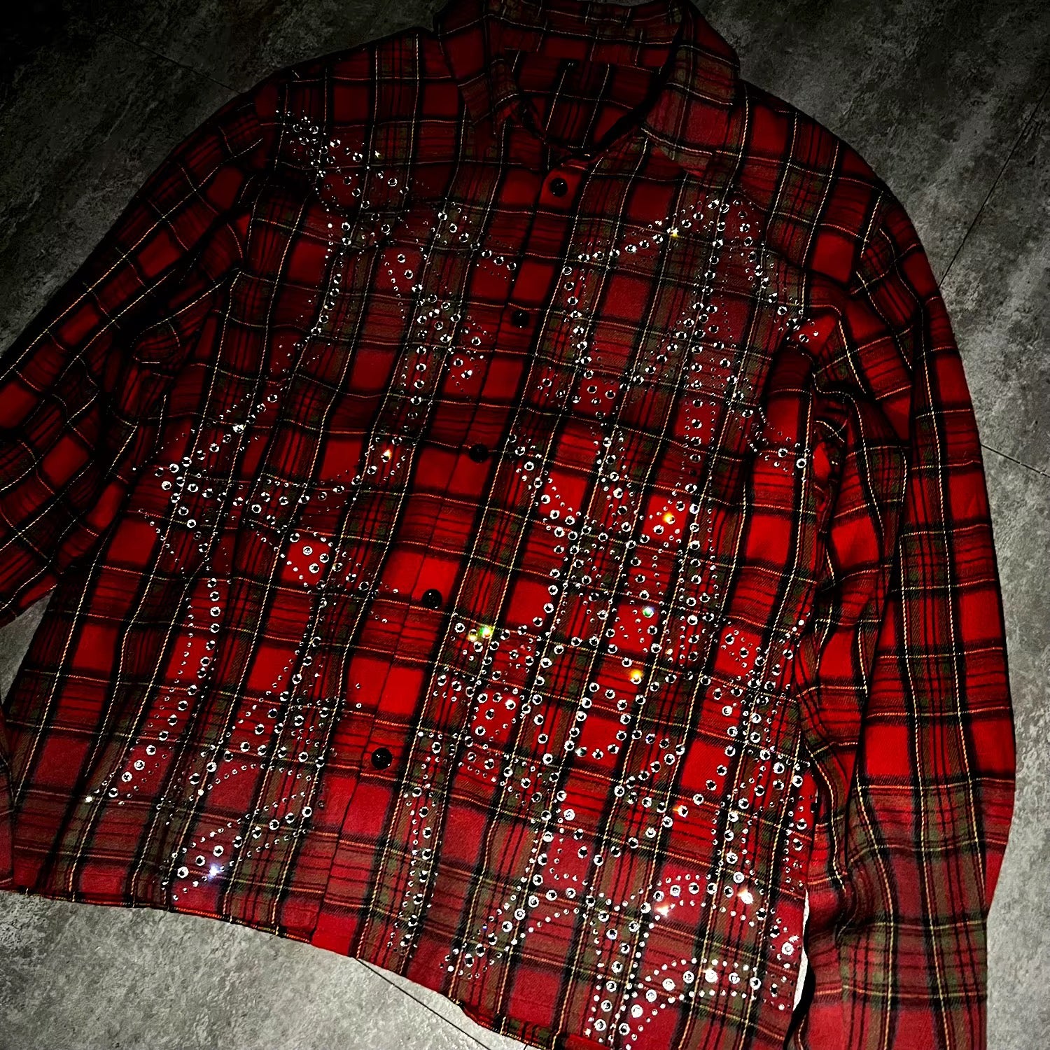 RED/BLACK FLANNEL
